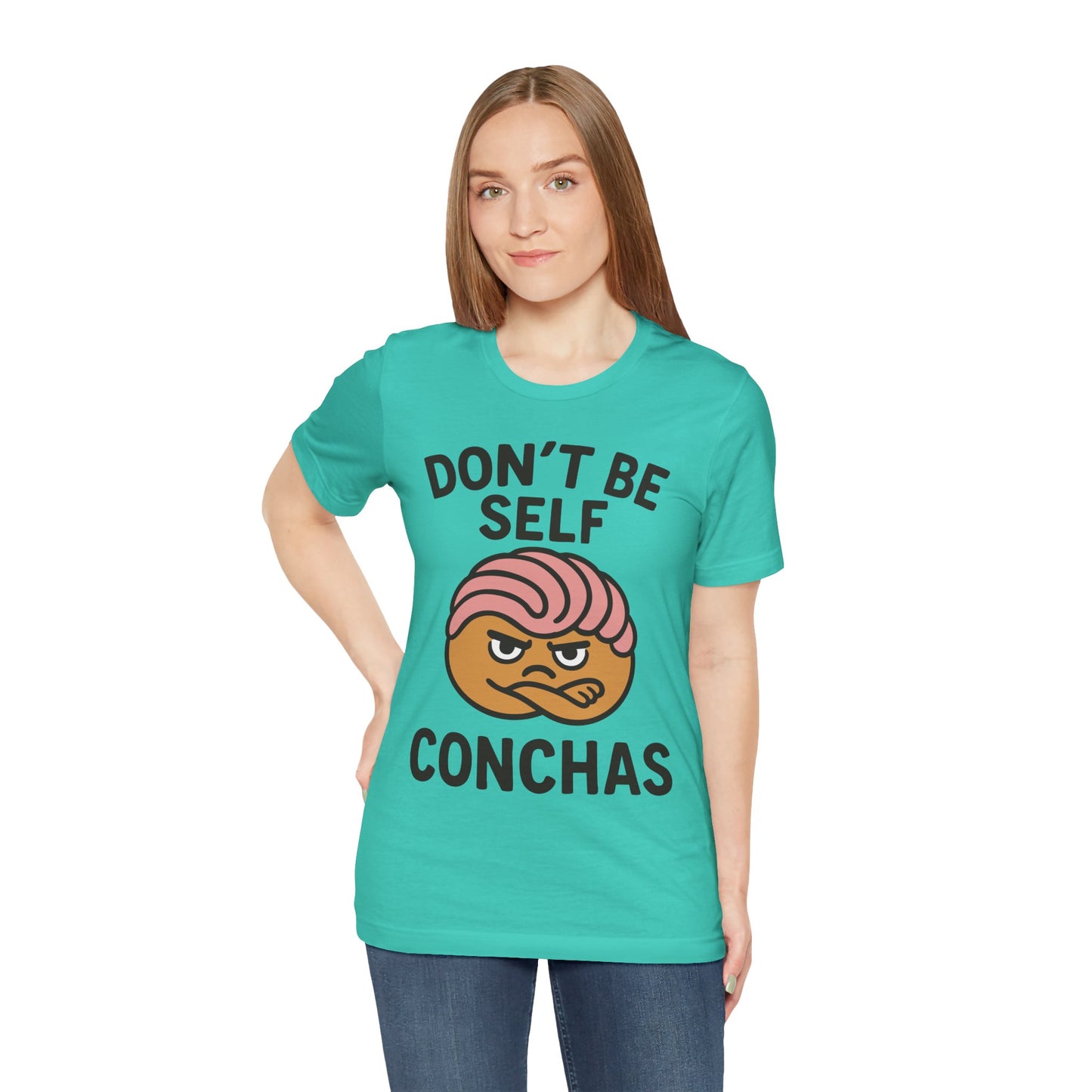 Don't Be Self Conchas T-Shirt – Funny Latinx Pan Dulce Shirt