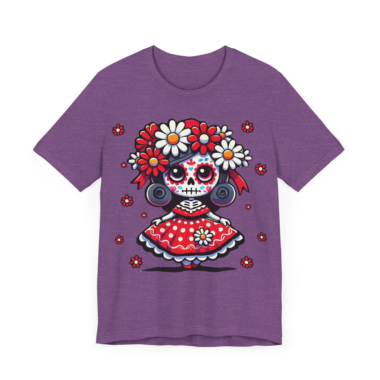 Catrina Anime Tee - Cute Dancing Design
