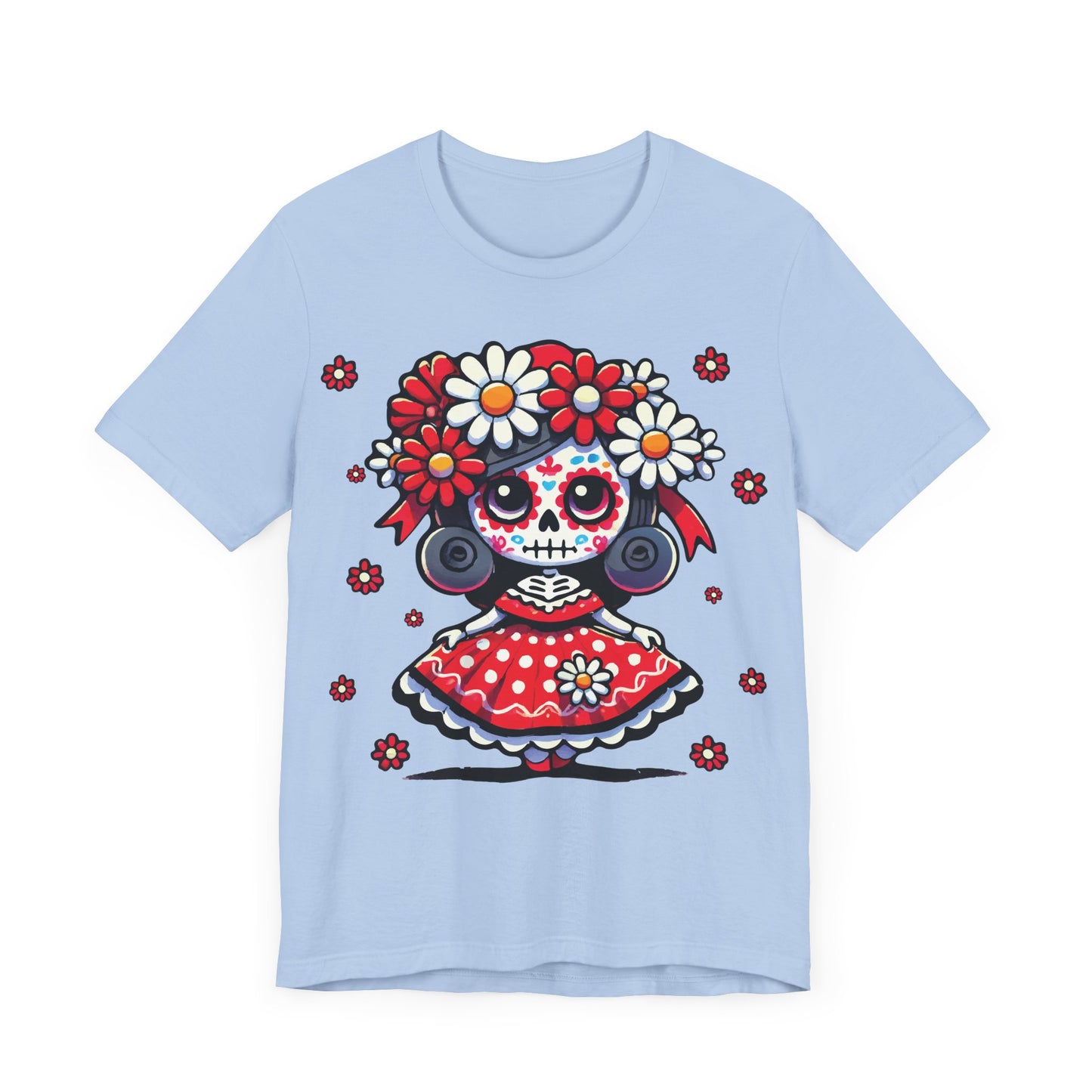 Catrina Anime Tee - Cute Dancing Design