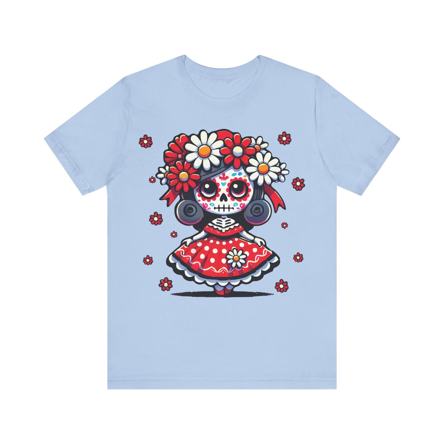Catrina Anime Tee - Cute Dancing Design