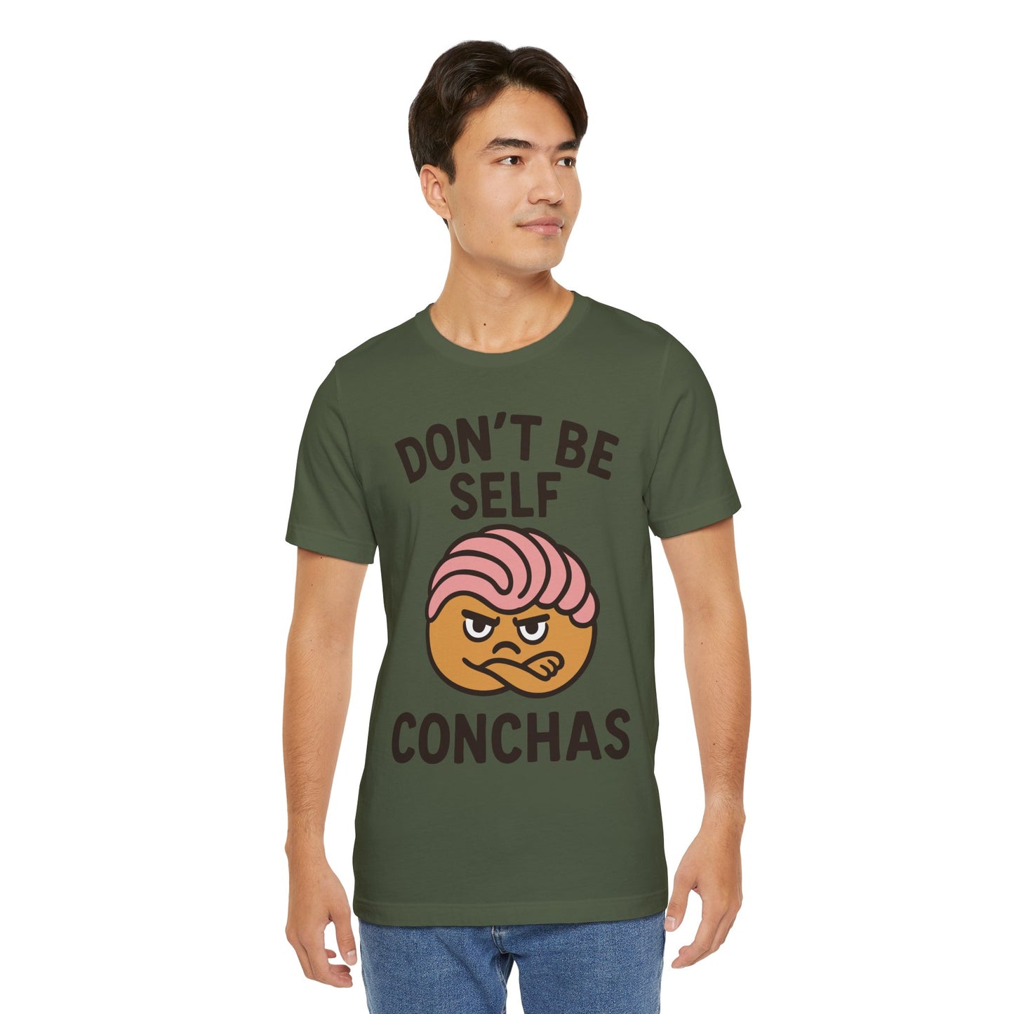 Don't Be Self Conchas T-Shirt – Funny Latinx Pan Dulce Shirt