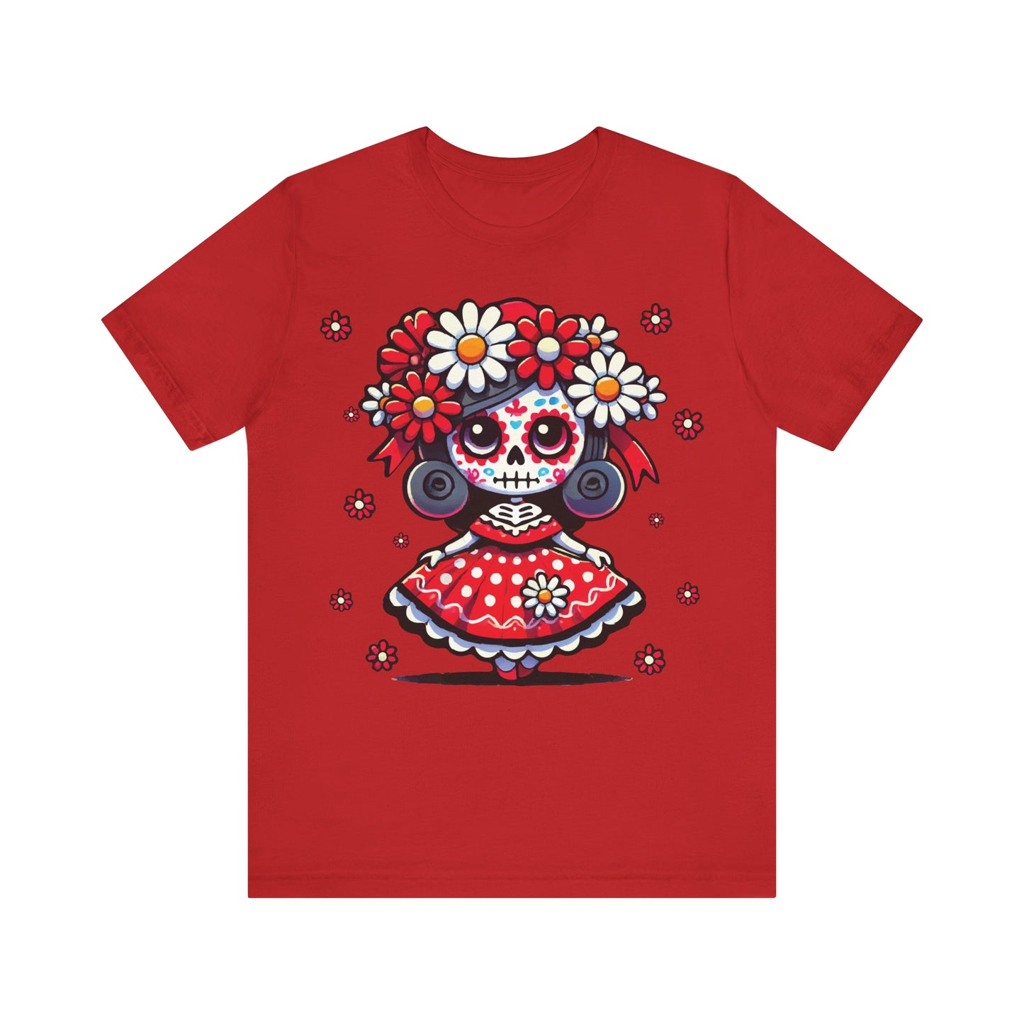 Catrina Anime Tee - Cute Dancing Design