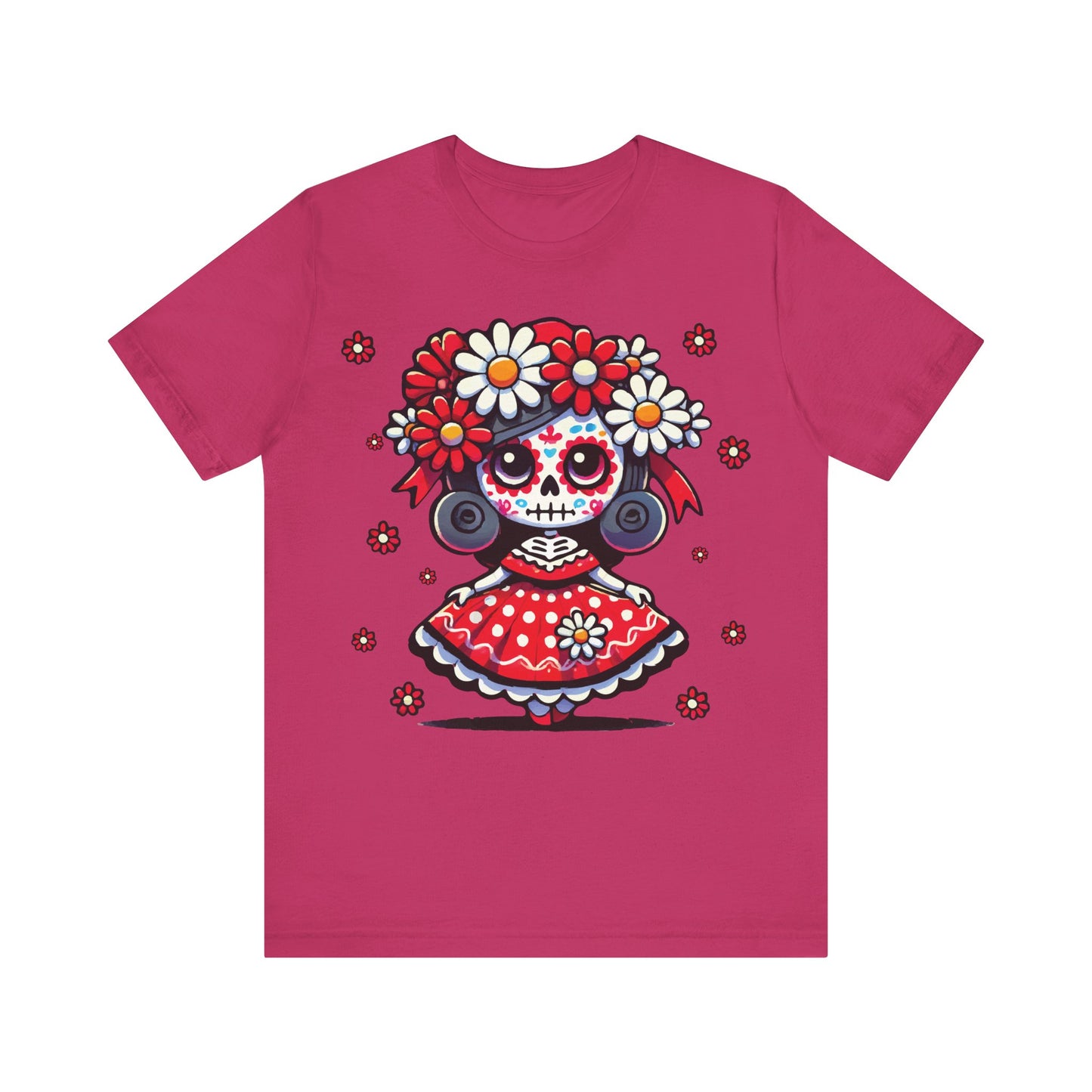 Catrina Anime Tee - Cute Dancing Design