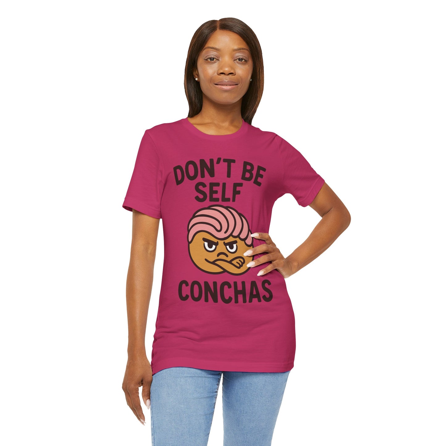 Don't Be Self Conchas T-Shirt – Funny Latinx Pan Dulce Shirt