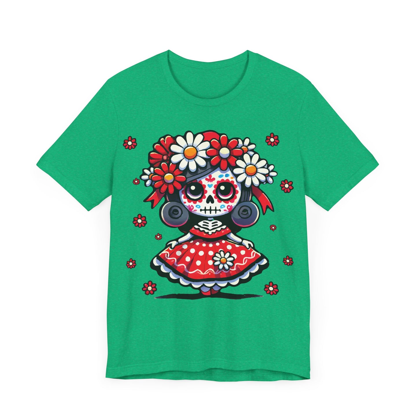 Catrina Anime Tee - Cute Dancing Design
