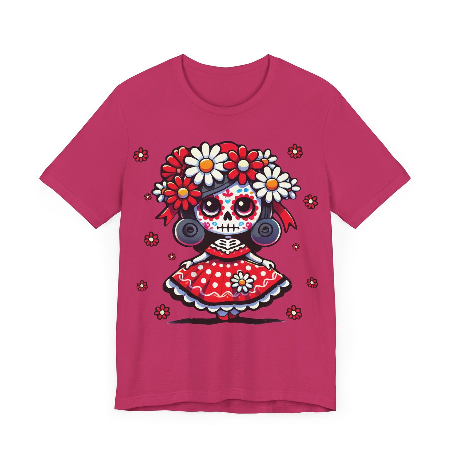 Catrina Anime Tee - Cute Dancing Design