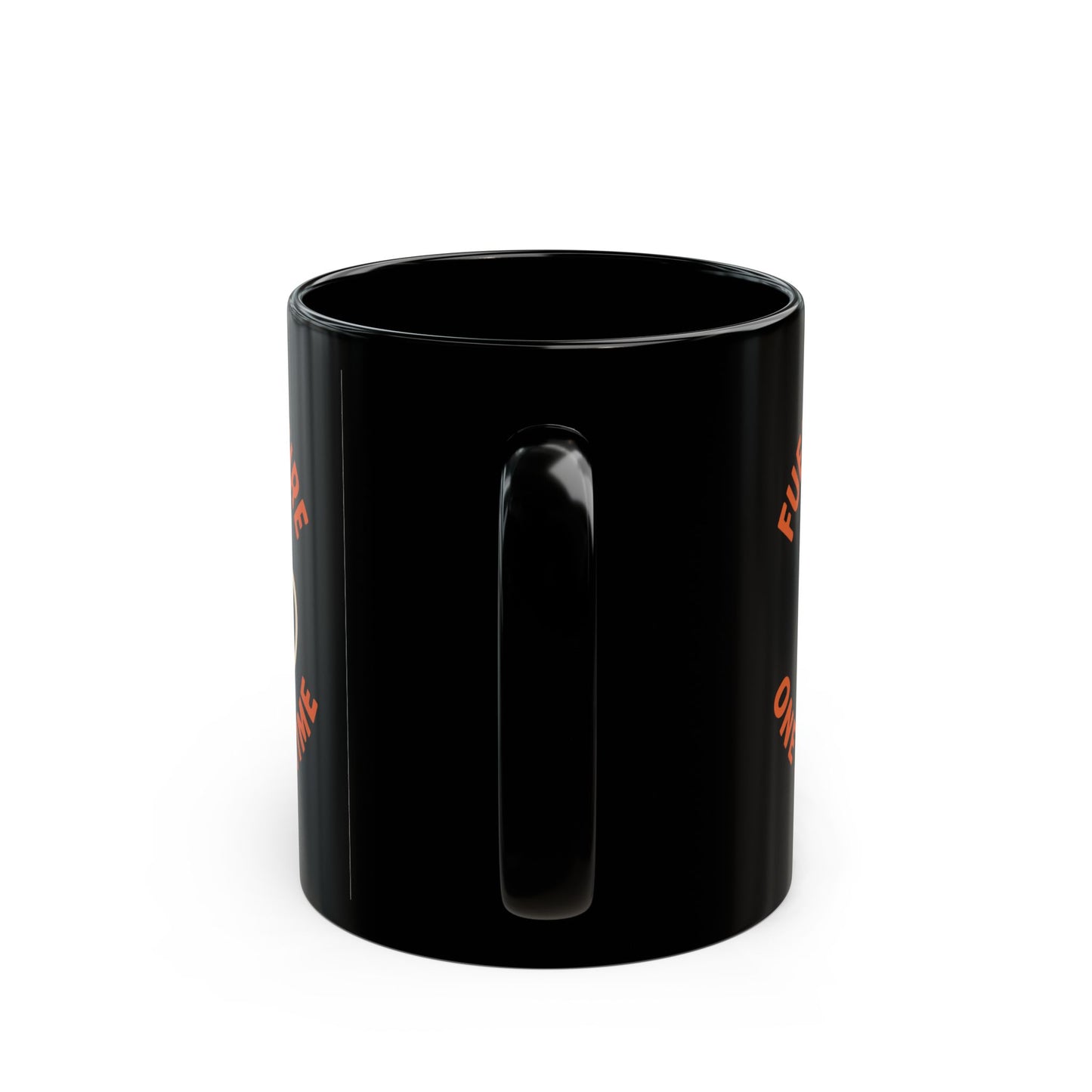 Motivational Coffee Mug – "Fuel Your Fire One Sip at a Time" – Black Ceramic Mug